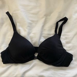 Black VS Plunge Push-up Bra 32A